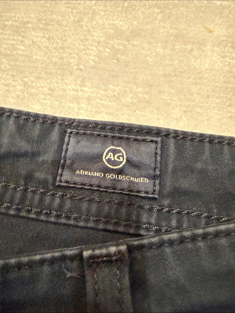 AG Adriano Goldschmied Men's Black Skinny Jeans - Picture 2 of 3